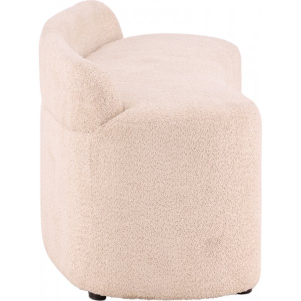 Pocatello 2 istuttava sohva - valkoinen Pocatello 2 istuttava sohva - valkoinen