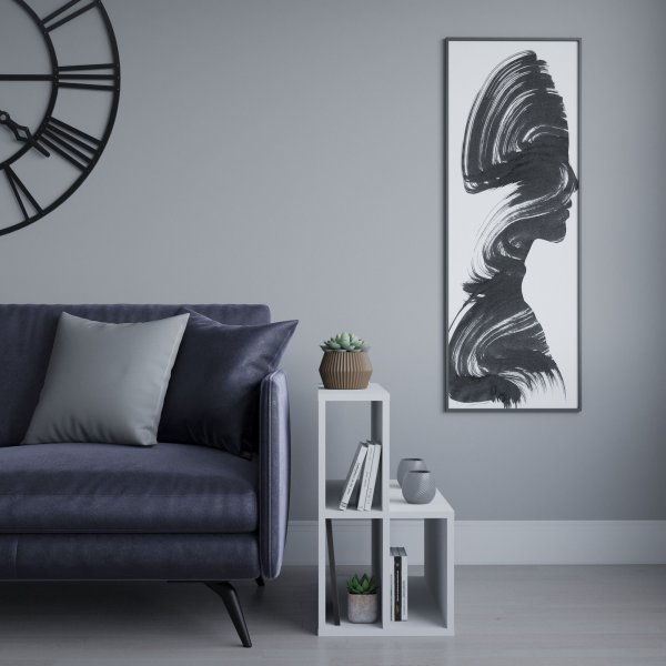 Lemont-sivup�yt� 59,6 x 18,6 cm - Valkoinen