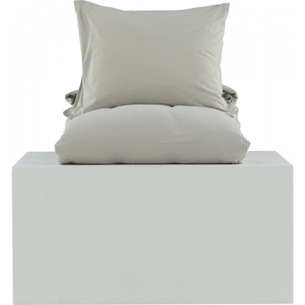 Pihasänkysetti - Vaaleanharmaa Pihasänkysetti - Vaaleanharmaa