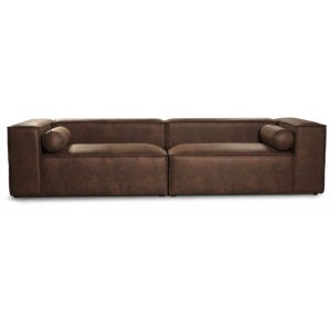 Madison XL sohva 300 cm (90 cm syv) - Kaikki vrit ja kangas + Huonekalujen hoitosarja tekstiileille