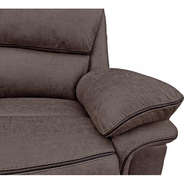 Riverdale mekanisminojatuoli - Ruskea (Mikrokuitu) + Huonekalujen puhdistus Riverdale mekanisminojatuoli - Ruskea (Mikrokuitu) + Huonekalujen puhdistus