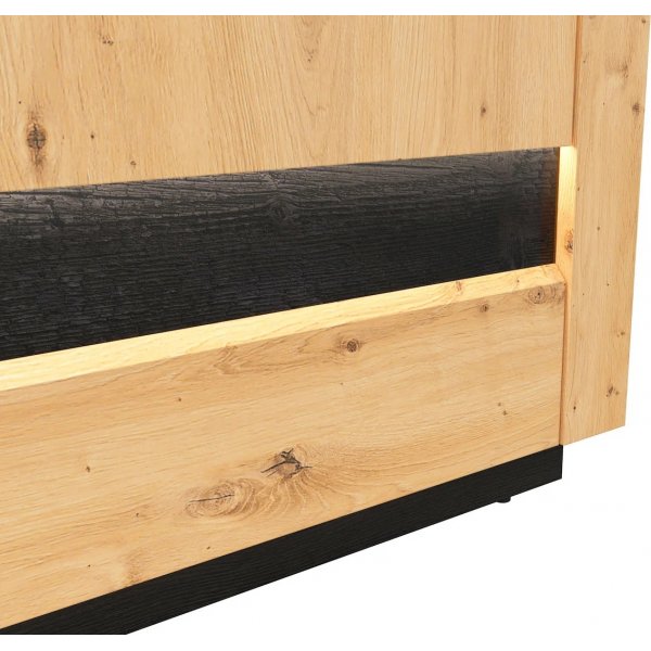 Ostia senkki - Artisan tammi/musta tammi