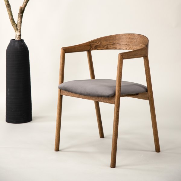 Långön ruokapöydän tuoli - tammi/harmaa Långön ruokapöydän tuoli - tammi/harmaa