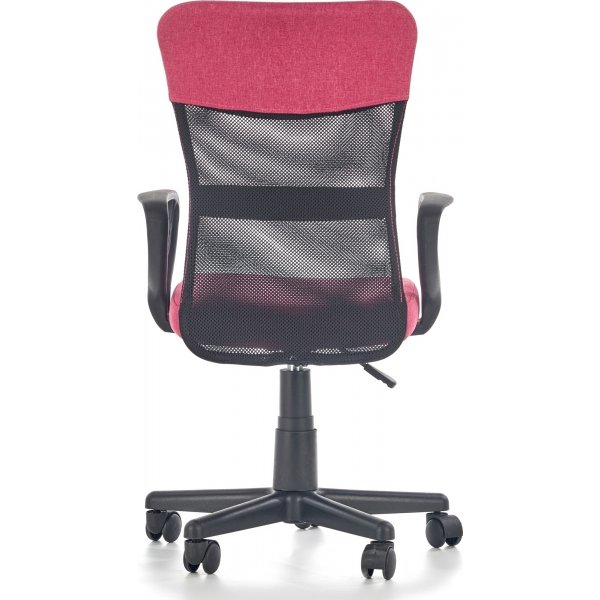 Matthias-toimistotuoli - Vaaleanpunainen/musta Matthias-toimistotuoli - Vaaleanpunainen/musta