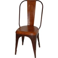 Tuoli Toxil - Vintage ruosteenvärinen metalli/nahka Tuoli Toxil - Vintage ruosteenvärinen metalli/nahka