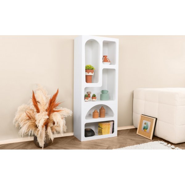 Vivanta hylly 60x30x150 cm - Valkoinen