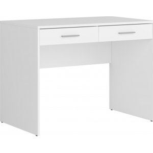 Nepo Plus työpöytä kahdella laatikolla 100 x 59 cm - Valkoinen Nepo Plus työpöytä kahdella laatikolla 100 x 59 cm - Valkoinen