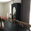 Asiakaskuva Gaston-tuoli, taivepuinen rottinki-istuimella - Luonto