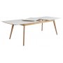 Perstorpin ruokapyt 180-230 cm - Tammi / valkoinen