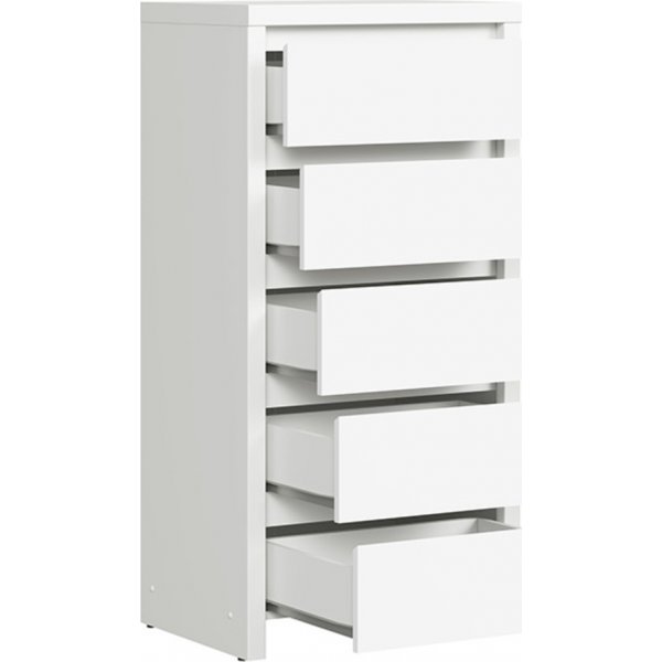 Kaspian lipasto 56 x 112,5 cm - Valkoinen Kaspian lipasto 56 x 112,5 cm - Valkoinen