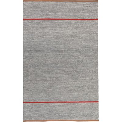 Kilim matto Sisilia - Harmaa - Punainen-XX cm