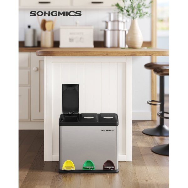 Maiken roskakori 24 l - Hopea Maiken roskakori 24 l - Hopea