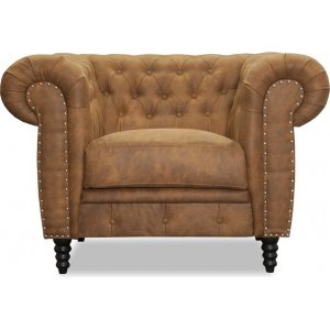 Ashford chesterfield -nojatuoli - Konjakki eco-nahka Ashford chesterfield -nojatuoli - Konjakki eco-nahka