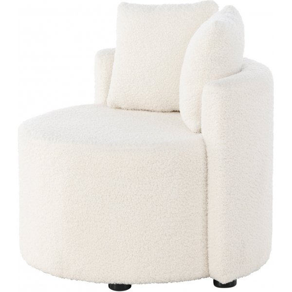 Kelso 2-istuttava lasten sohva - Valkoinen nalle Kelso 2-istuttava lasten sohva - Valkoinen nalle