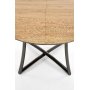 Pyre Colton-ruokapyt 118 - 148 cm - Tammi/musta