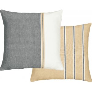 Caisa tyynynpäällinen 2 kpl 2 x 45 x 45 cm - Kaneli Caisa tyynynpäällinen 2 kpl 2 x 45 x 45 cm - Kaneli