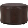 Eastport-pouf - ruskea PU