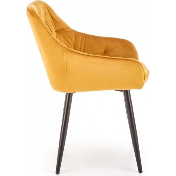 Cadeira ruokapöydän tuoli 487 - keltainen Cadeira ruokapöydän tuoli 487 - keltainen