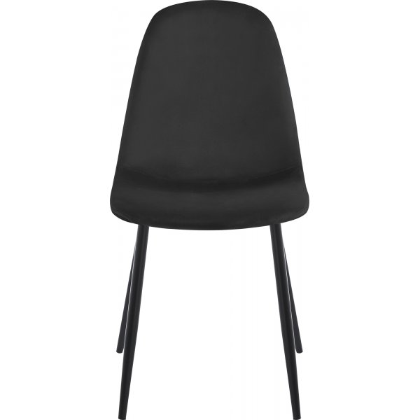Carisma-tuoli - Musta sametti Carisma-tuoli - Musta sametti