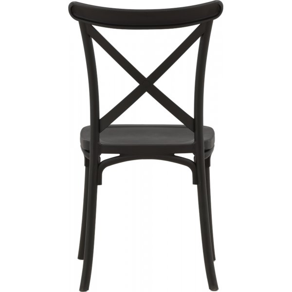 Crosett ruokatuoli - musta