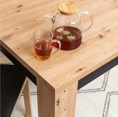 Ostia ruokapöytä 160-200 x 90 cm - Tammi Ostia ruokapöytä 160-200 x 90 cm - Tammi