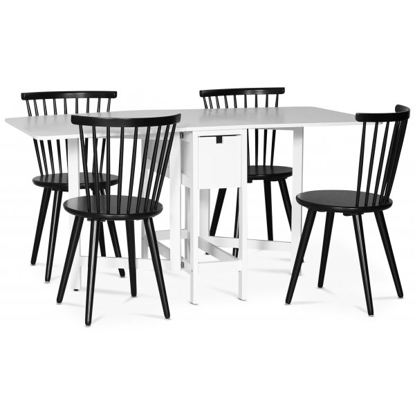 Sandhamn lyömäsoitin pöytälaatikolla 30/90/150 x 80 cm - Valkoinen Sandhamn lyömäsoitin pöytälaatikolla 30/90/150 x 80 cm - Valkoinen