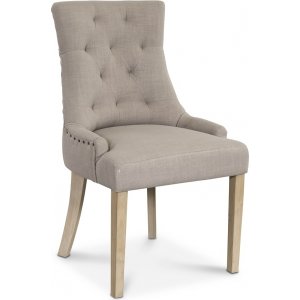 Tuva tuoli - Beige, antiikkikäsitellyt jalat + Huonekalujen tahranpoistoaine Tuva tuoli - Beige, antiikkikäsitellyt jalat + Huonekalujen tahranpoistoaine