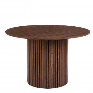 Ludvig pyöreä ruokapöytä 120 cm pähkinäpuu Ludvig pyöreä ruokapöytä 120 cm pähkinäpuu