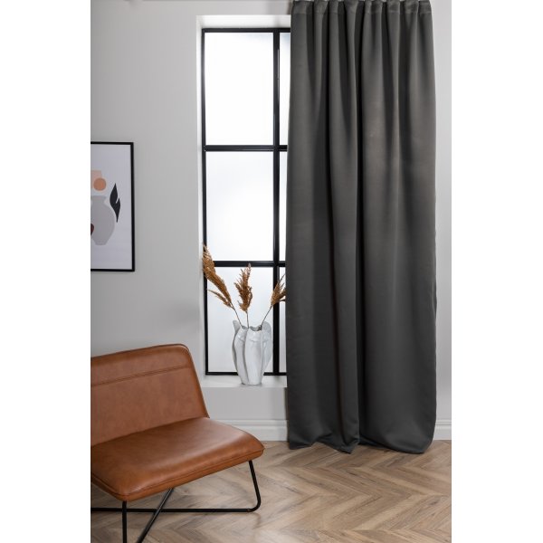 Glenn verho - tummanharmaa Glenn verho - tummanharmaa