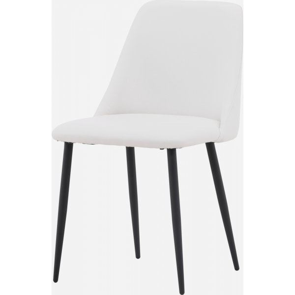 Yöruokailutuoli - Valkoinen PU Yöruokailutuoli - Valkoinen PU