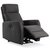 Enjoy Elof, shkinen recliner - Antrasiitinvrisell mikrokuitukankaalla verhoiltu nojatuoli + Huonekalujen hoitosarja tekstiileille