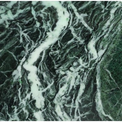 Pöytälevy 50x50x20 cm - Vihreä marmori