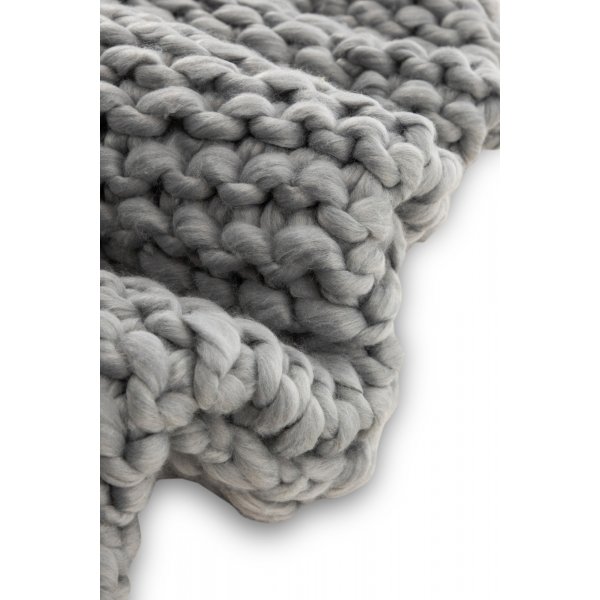 Hägg ruudullinen 130x170 cm - Vaaleanharmaa Hägg ruudullinen 130x170 cm - Vaaleanharmaa