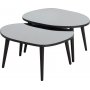 Gusto-pyt 75 x 55 cm - Musta/savu