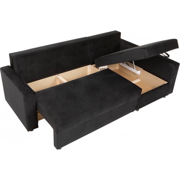 Zemek vuodesohva - musta