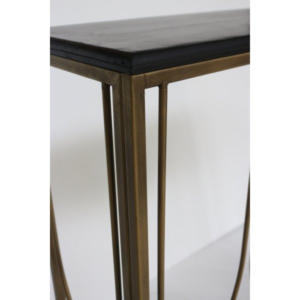 Venestad-konsolipyt - Puu/kultainen