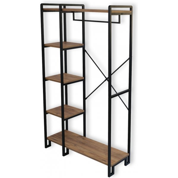 Rex aulakalusteet - mänty/musta Rex aulakalusteet - mänty/musta