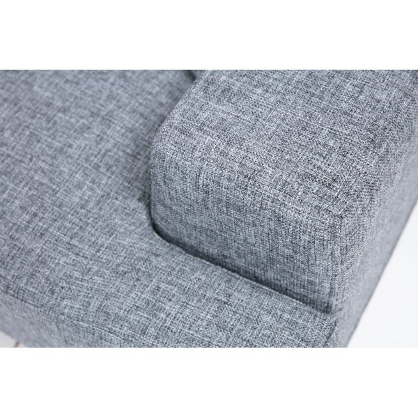 Bentley 2 istuttava sohva - harmaa