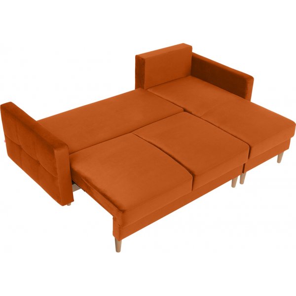 Noret vuodesohva divaani sohva - oranssinpunainen