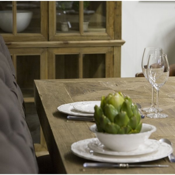 Ruokapyt maalaismainen puu 220x100 cm - Palma