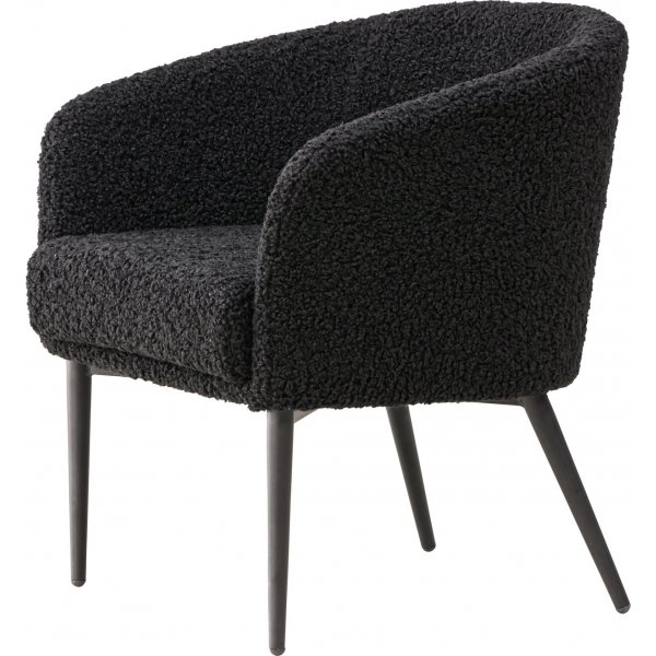 P�rr�inen nojatuoli - musta