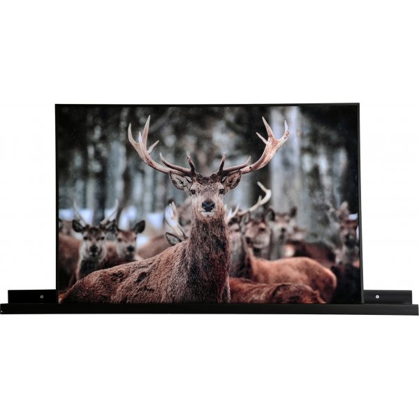 Frikk kuvakehys 120 cm - Mustaksi lakattua koivua