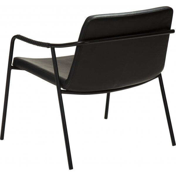 Boto nojatuoli - musta PU Boto nojatuoli - musta PU