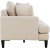 Remy Lounge 4-istuttava beige sohva 261 cm leve