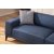 Petra 3-istuttava sohva - sininen