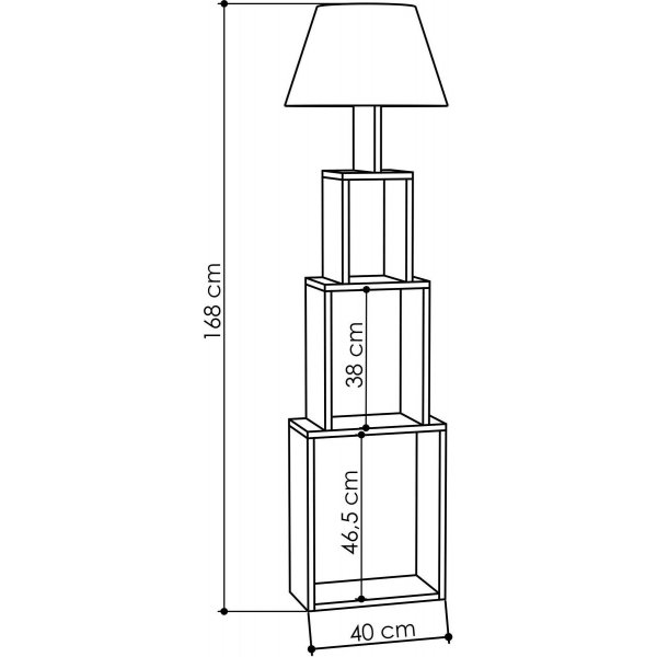 Tornilattiavalaisin - Vaalea mokkanahka/keltainen