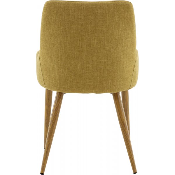 Paradis ruokatuoli - Sinapinkeltainen/tammi