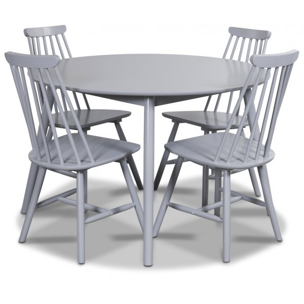 Pyre Gteborg-ruokapyt 118 cm - Harmaa