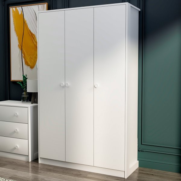 Life-vaatekaappi - valkoinen Life-vaatekaappi - valkoinen