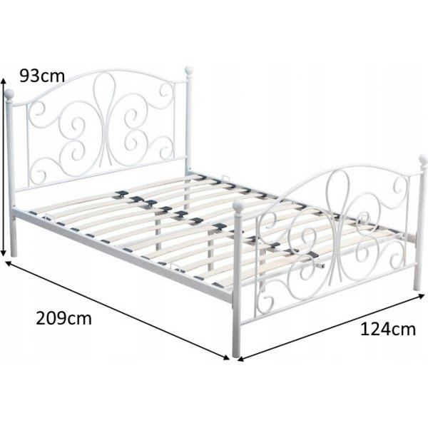Topsy sänky 120 cm - Valkoinen Topsy sänky 120 cm - Valkoinen
